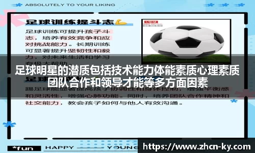 足球明星的潜质包括技术能力体能素质心理素质团队合作和领导才能等多方面因素